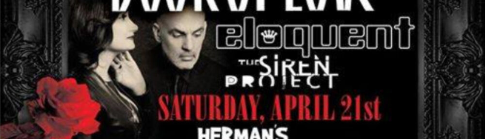 Concert poster for Book of Love event.